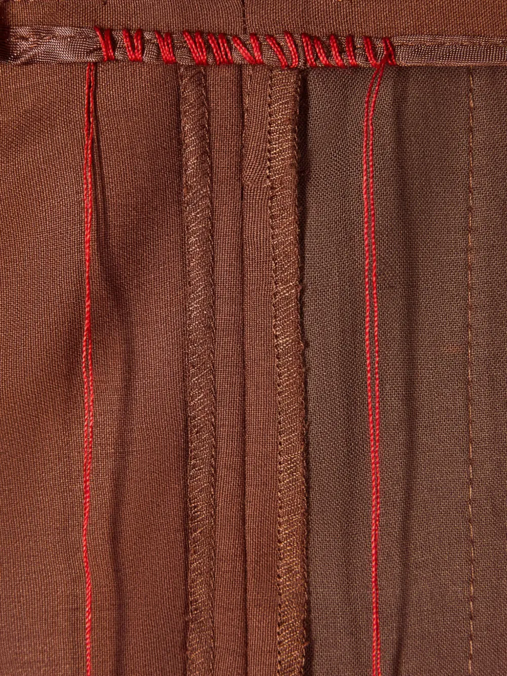 Patrizia Pepe Cigarette broek Bruin