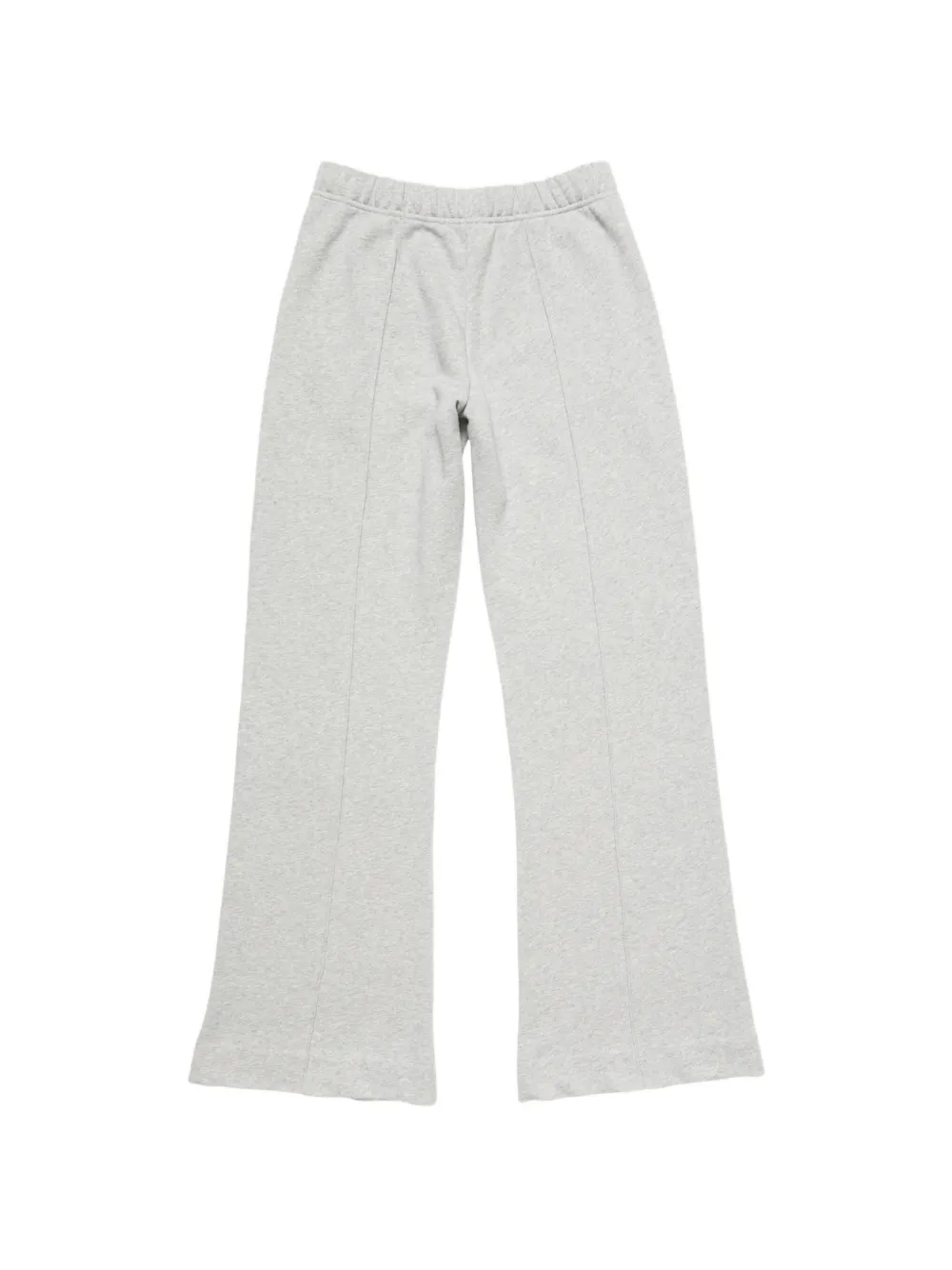 Acne Studios Fleece broek met logo Grijs
