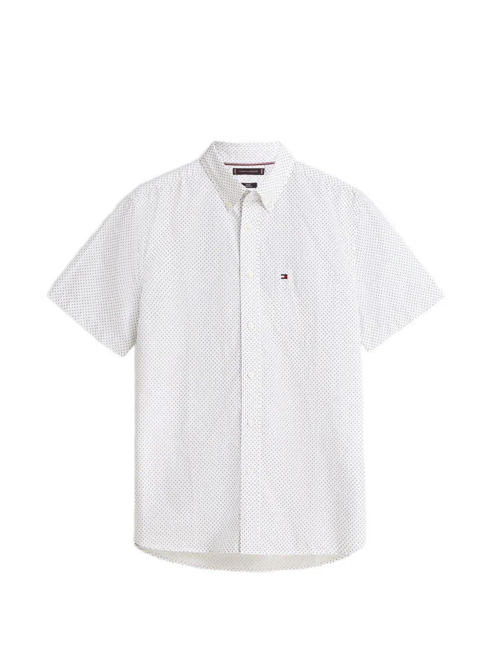 Tommy Hilfiger printed short-sleeve shirt - Bianco