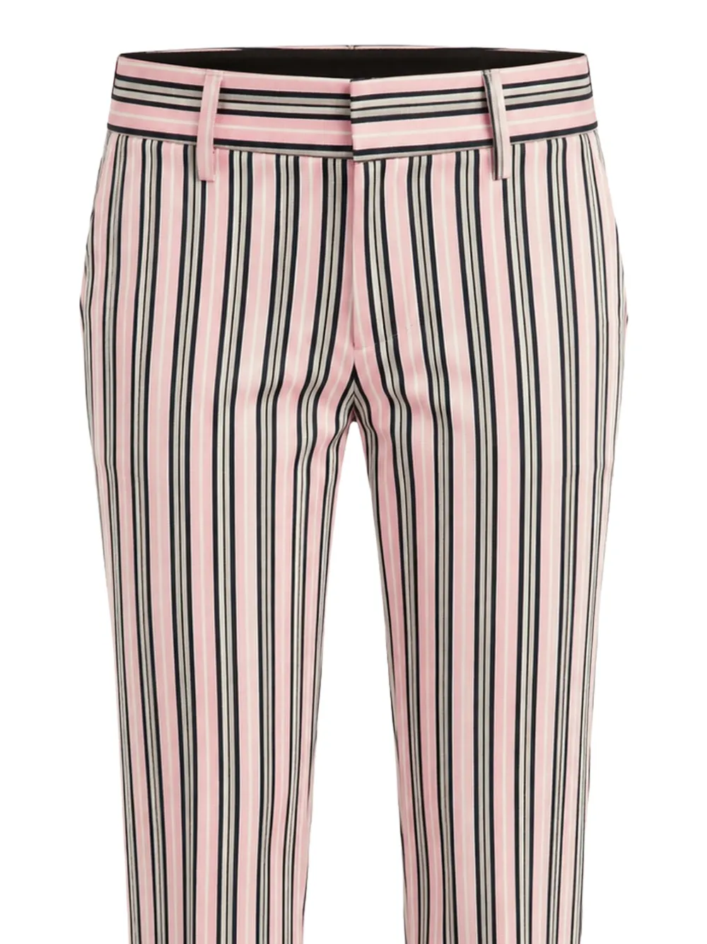 DSQUARED2 Gestreepte broek Roze