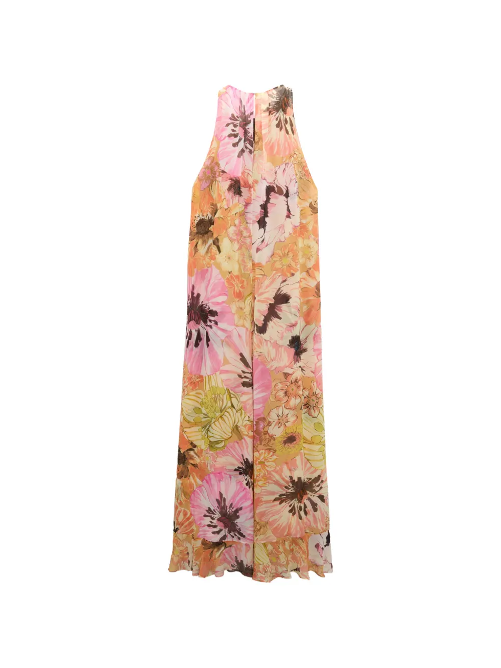 Dorothee Schumacher Maxi-jurk met bloemenprint Beige