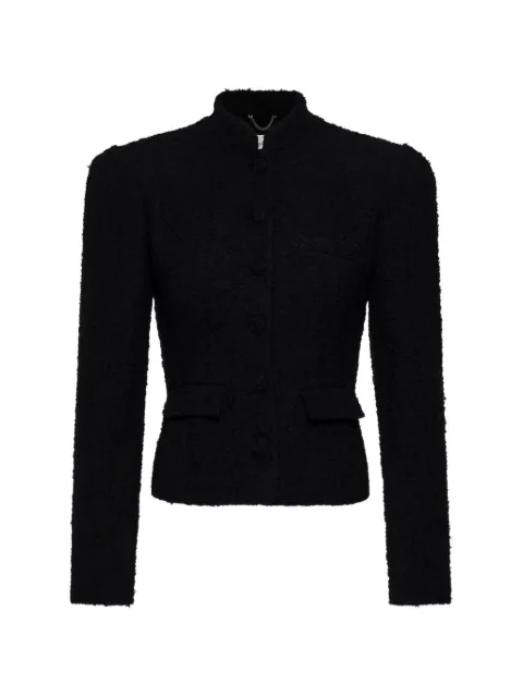 Magda Butrym bouclé single-breasted blazer