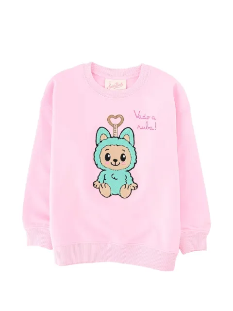 MC2 Saint Barth Kids graphic-patch sweater