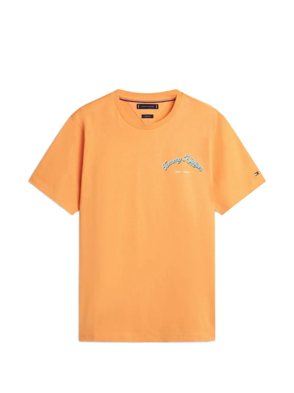 Tommy Hilfiger graphic-print T-shirt - Arancione