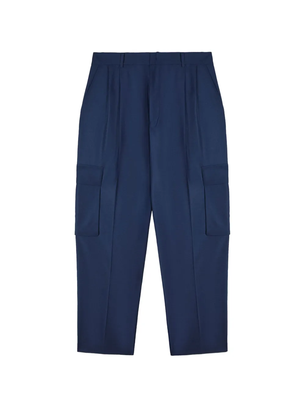 Patrizia Pepe pleated wide-leg trousers - Blu