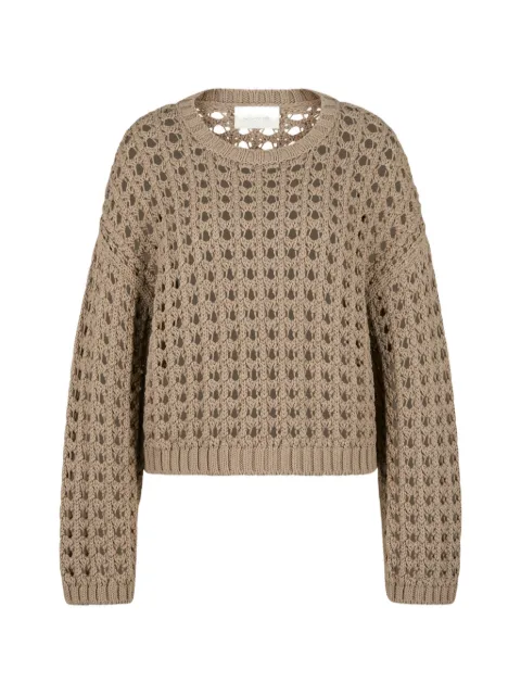 Juvia Mirja crochet-knit sweater