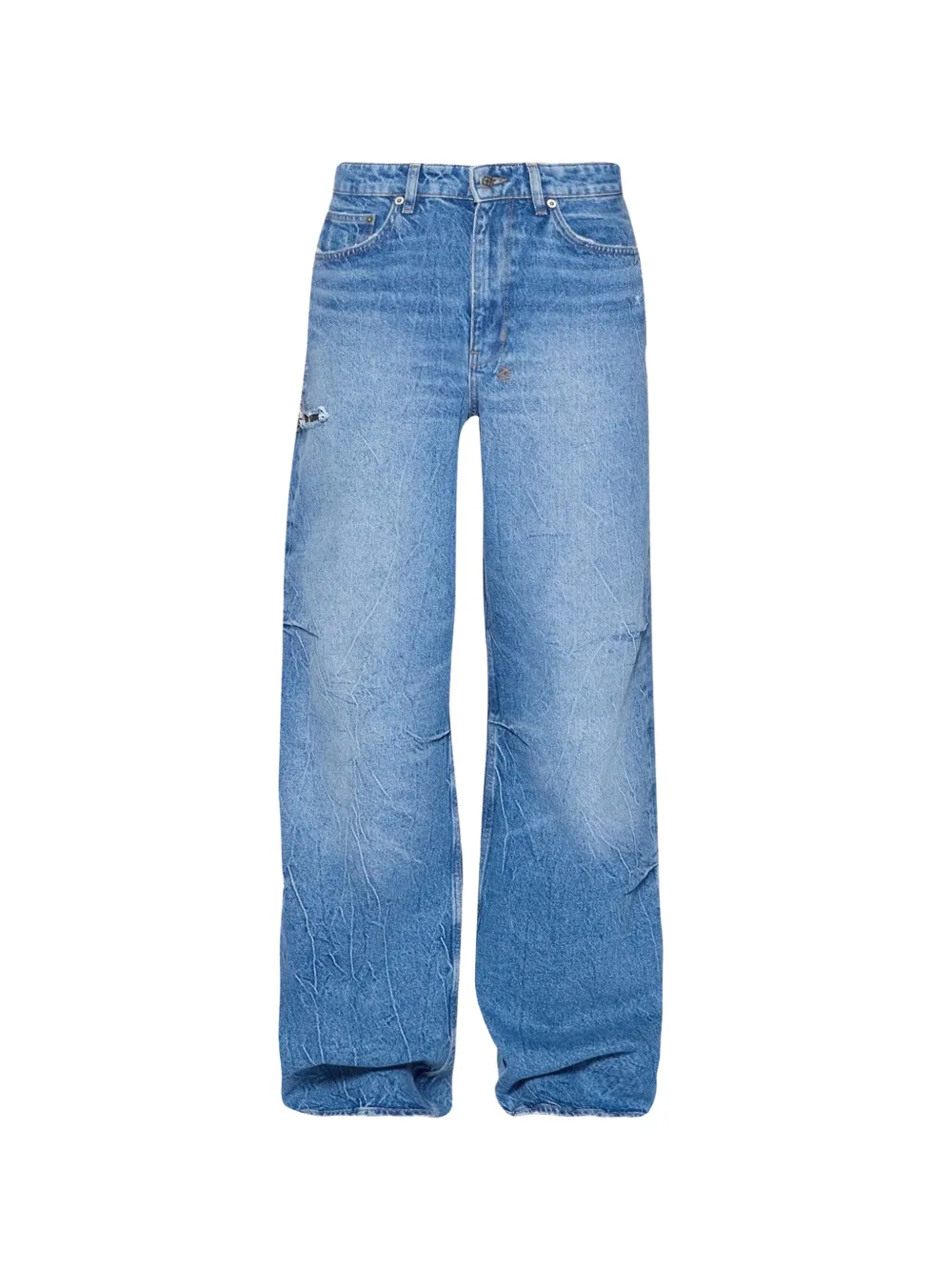 Ksubi Ksuper Distressed Jeans | Blue | FARFETCH BH