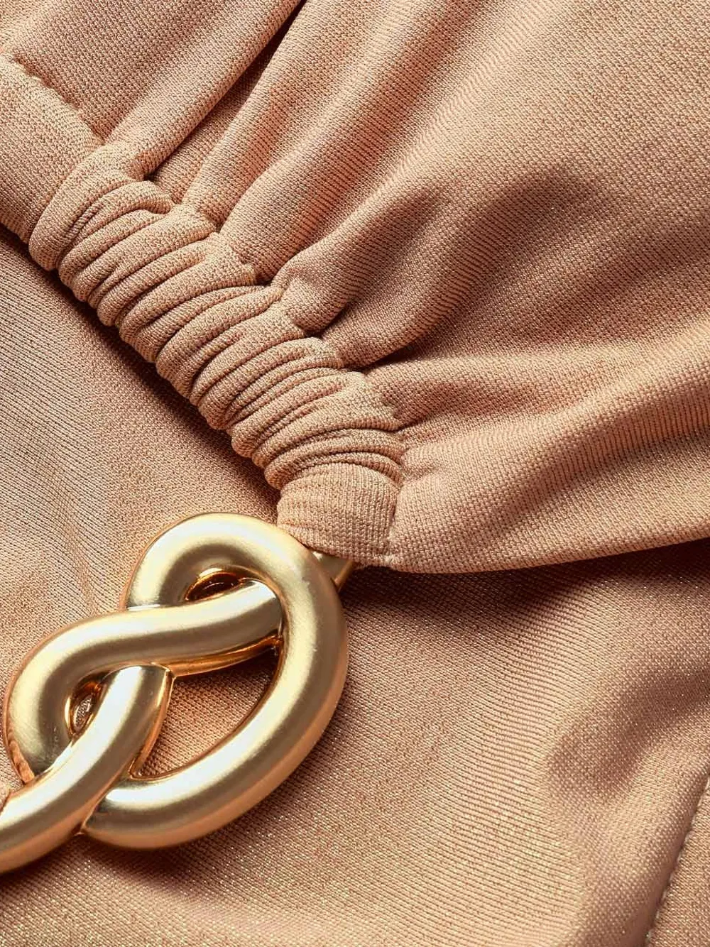 ZIMMERMANN Bikini met geknoopt detail Beige