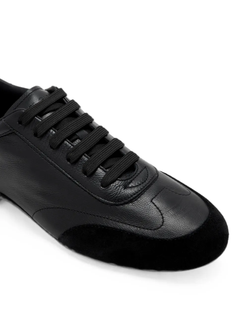 Dolce & Gabbana panelled leather sneakers Zwart