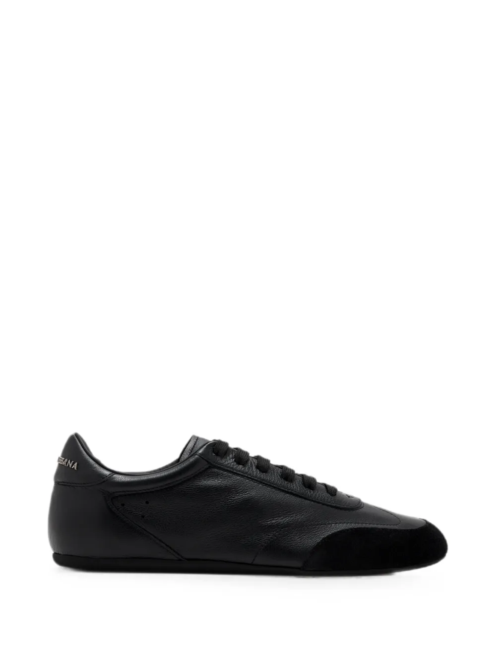 Dolce & Gabbana 패널 레더 스니커즈 | 블랙 | Image 1