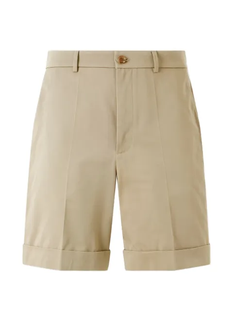 Valentino Garavani cotton turn-up shorts