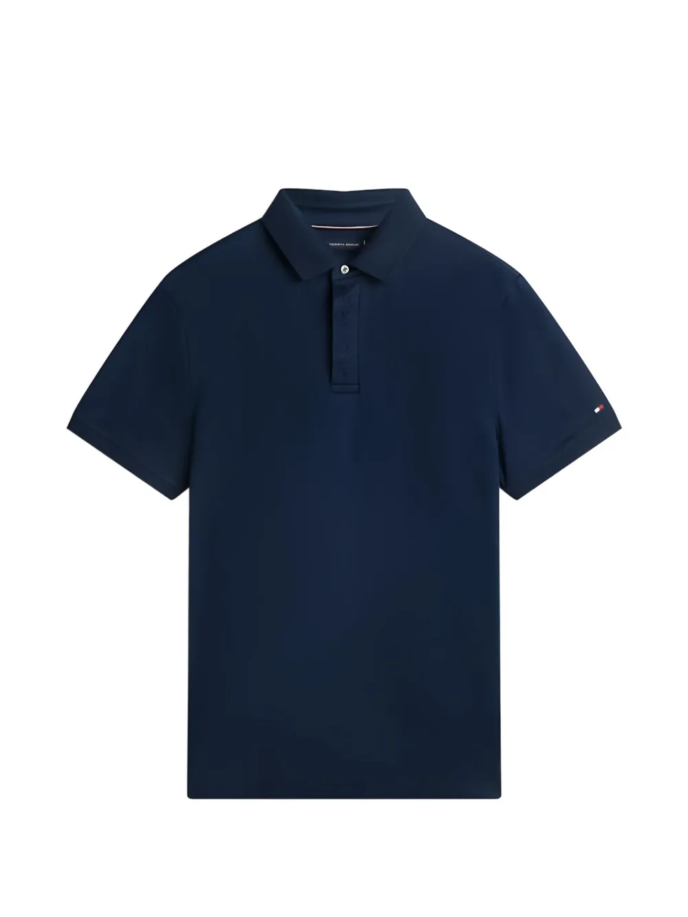 Tommy Hilfiger hidden-placket polo shirt - Blau