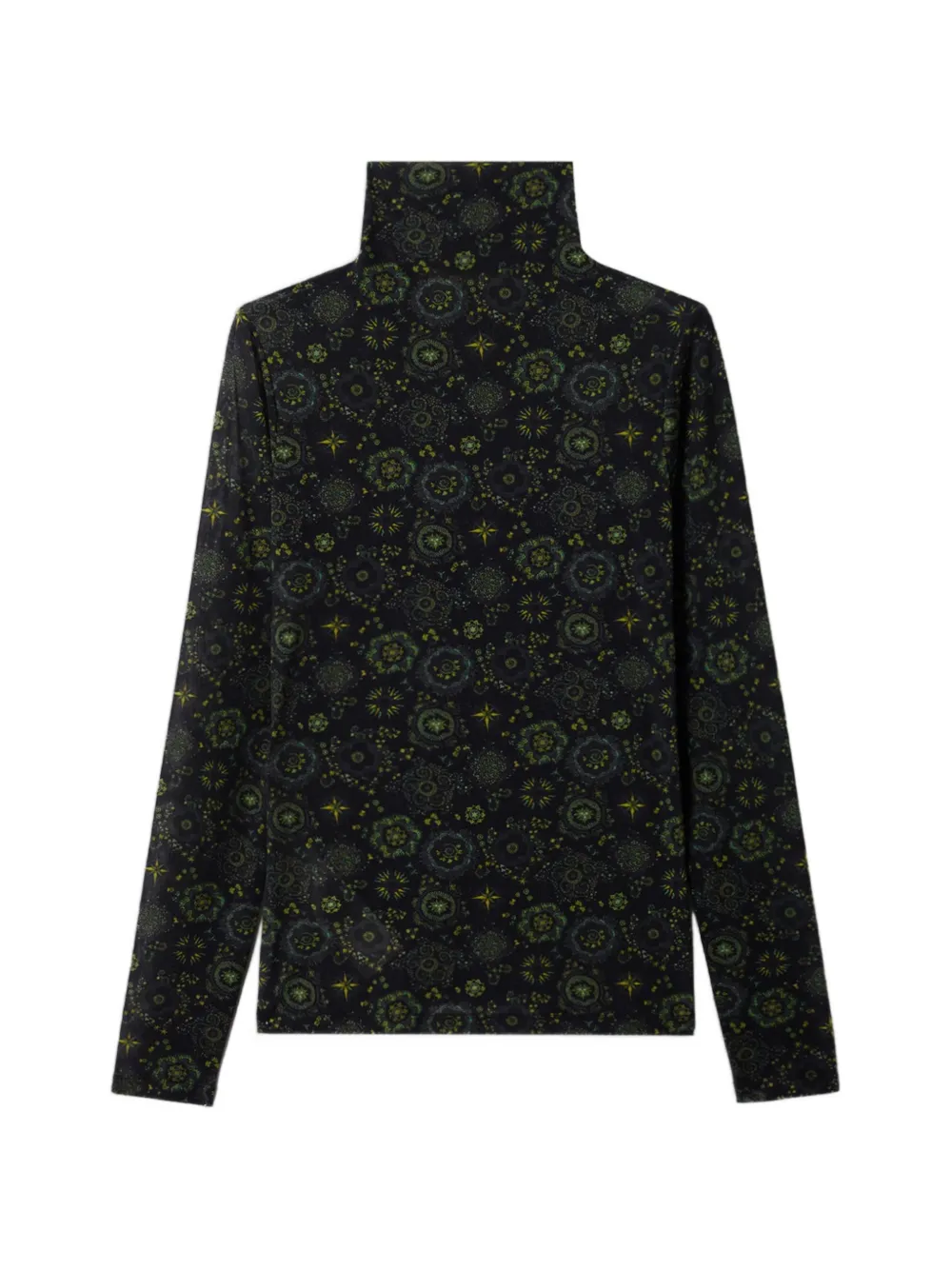 MOMONÌ Ine turtleneck long-sleeve top - Blu