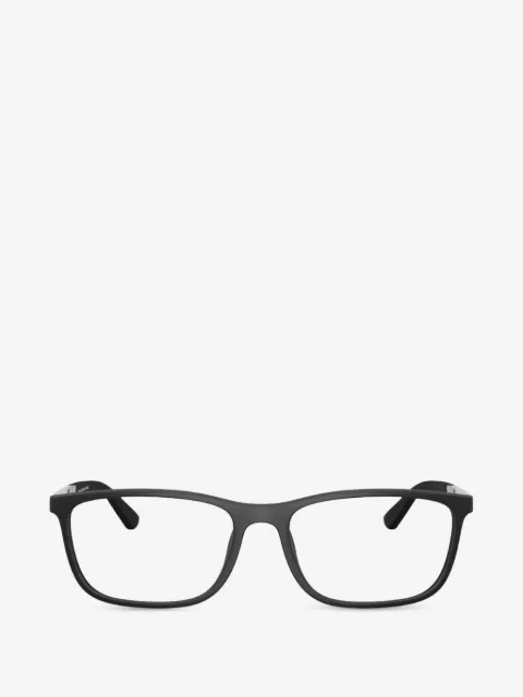 Emporio Armani lentes con armazón rectangular