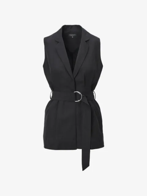 rag & bone Mandi belted gilet