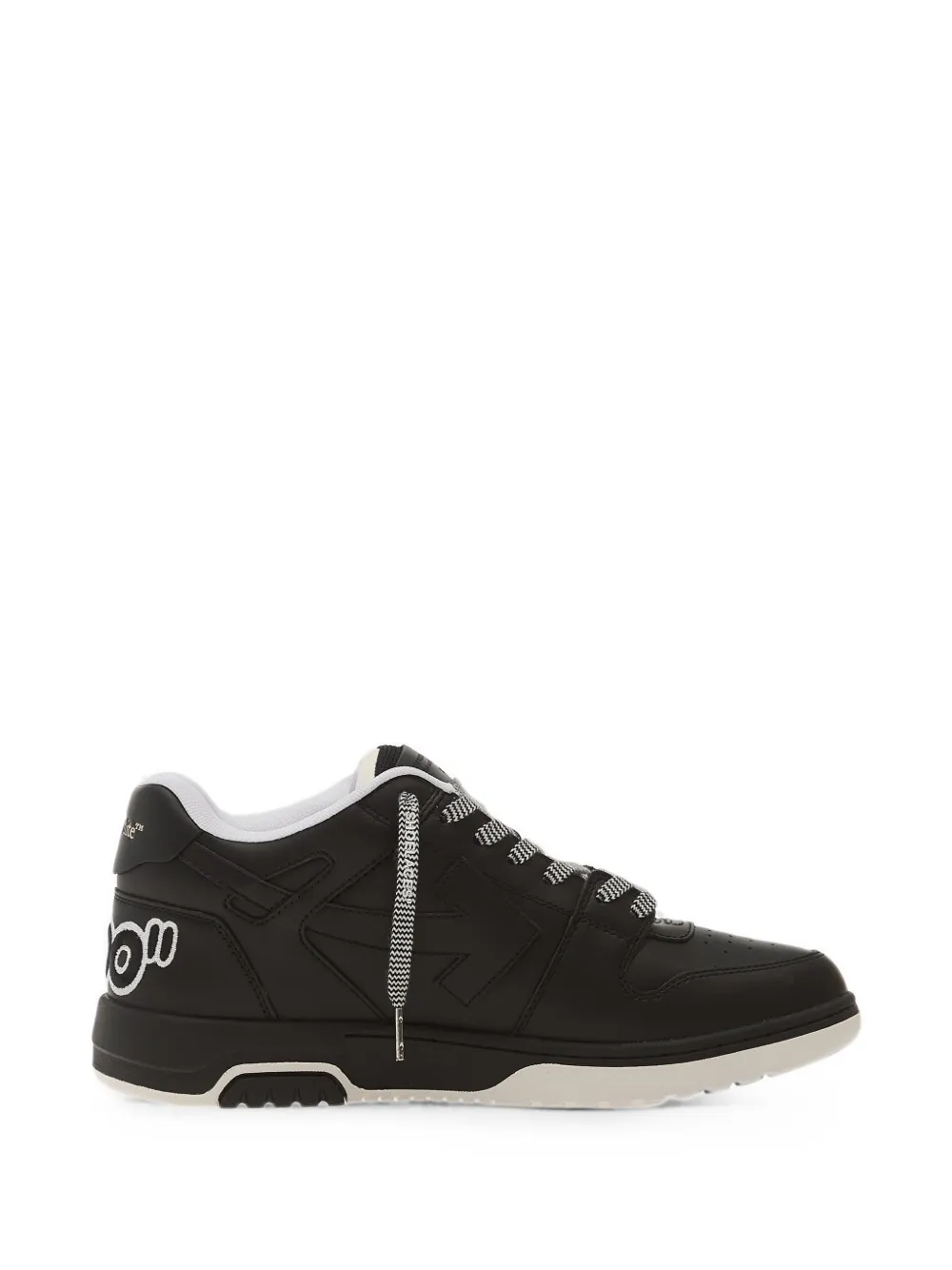 Off-White Out Of Office lace-up sneakers - Nero