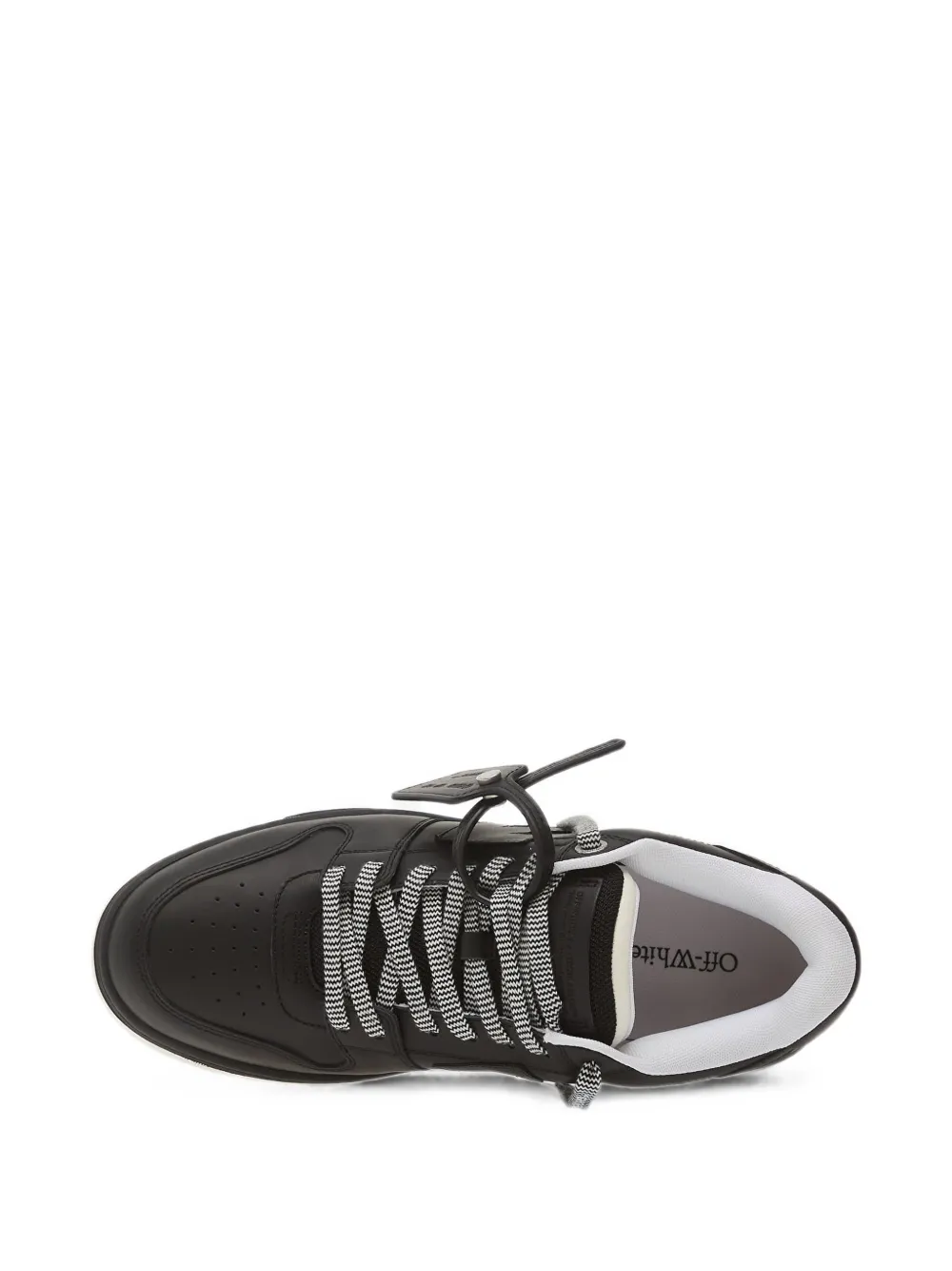 Off-White Out Of Office lace-up sneakers Zwart