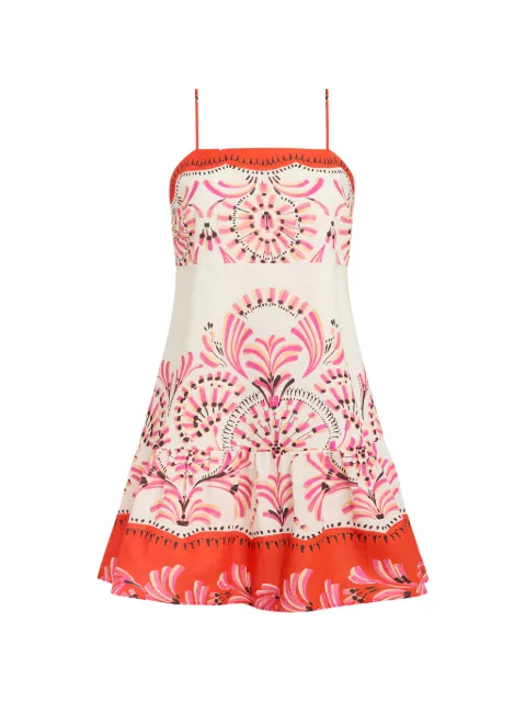 Marie Oliver Eileen ruffled mini dress