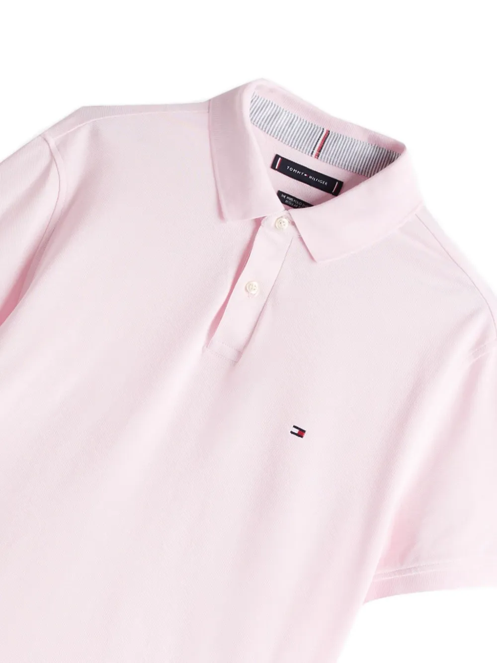 Tommy Hilfiger 1985 poloshirt met geborduurd logo Roze