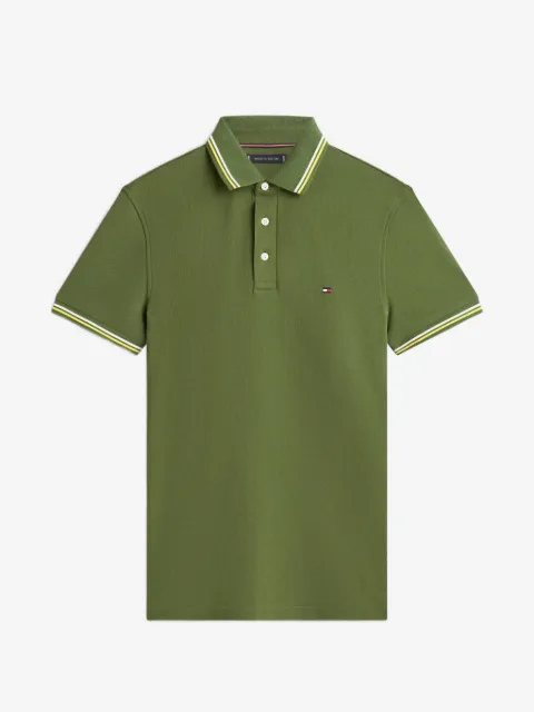 Tommy Hilfiger Poloshirt mit Logo-Stickerei