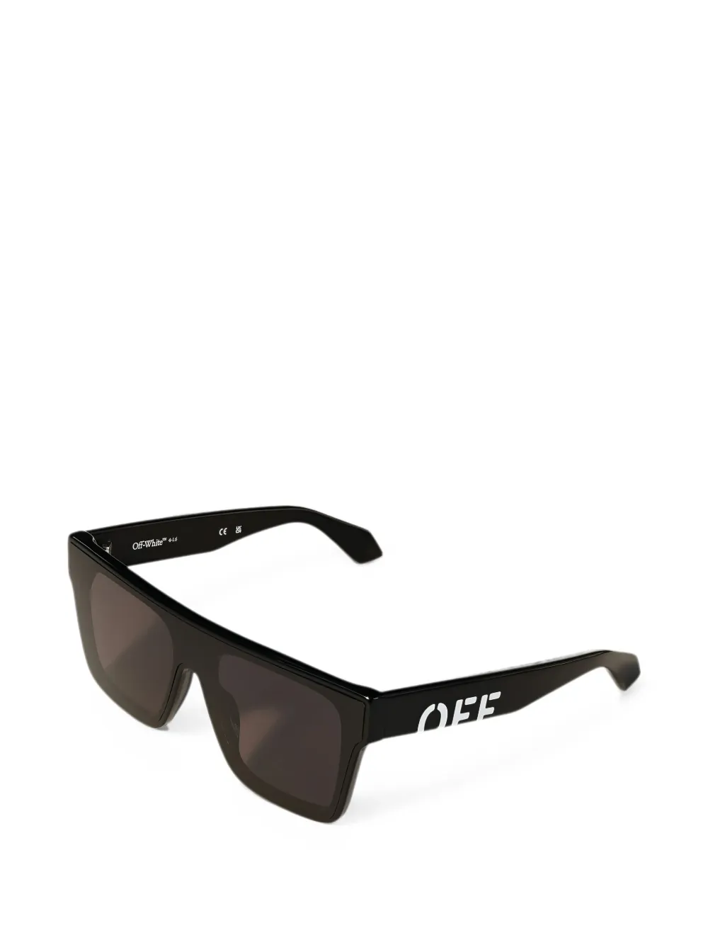 Off-White Eyewear Zonnebril met vierkant montuur Zwart
