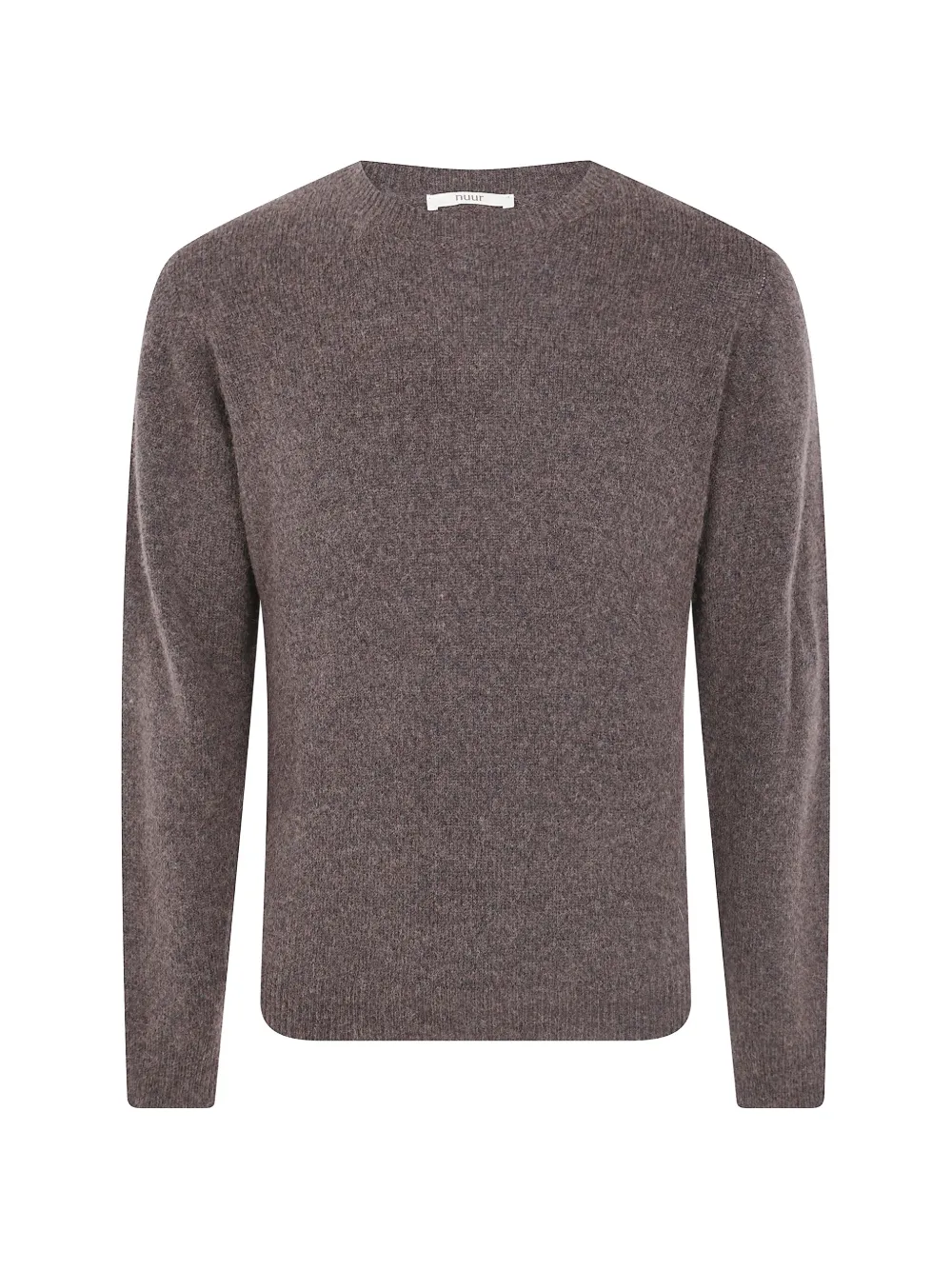 Roberto Collina crew-neck long-sleeve sweater - Braun