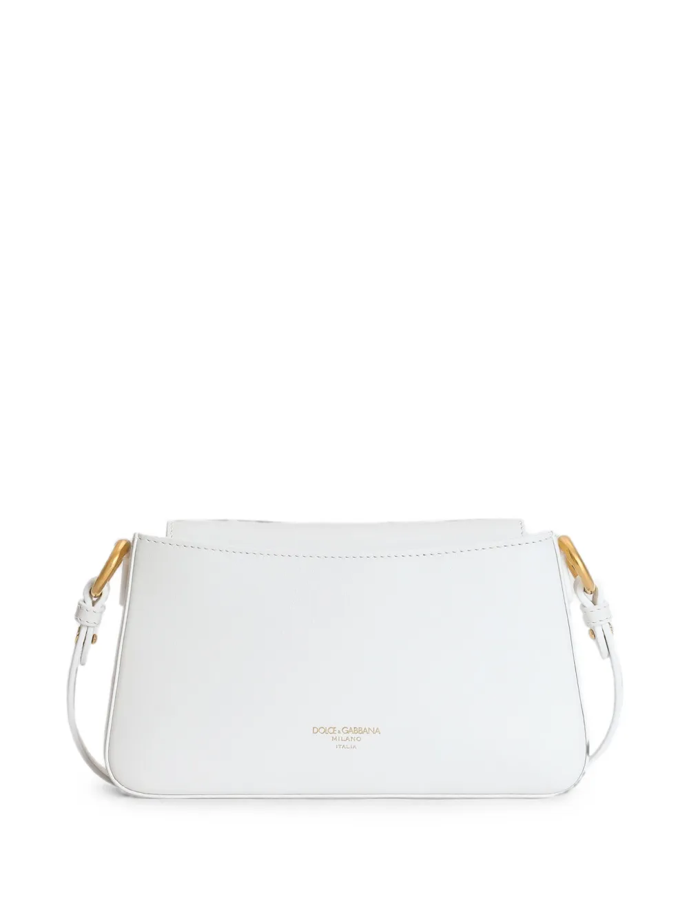 Dolce & Gabbana Schoudertas met logoplakkaat Wit