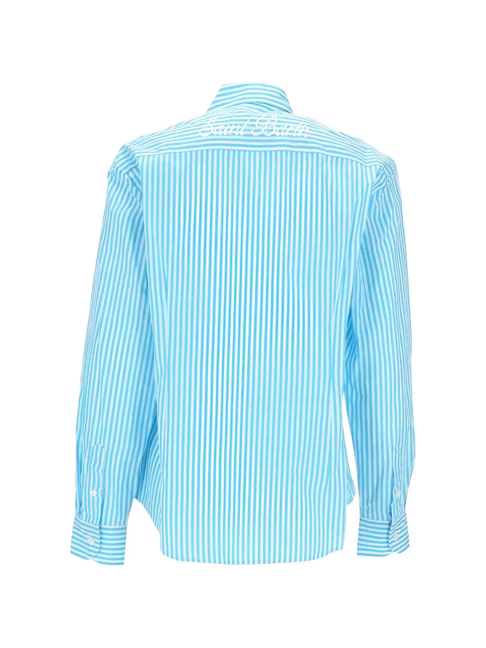 MC2 Saint Barth Gestreept katoenen shirt Blauw