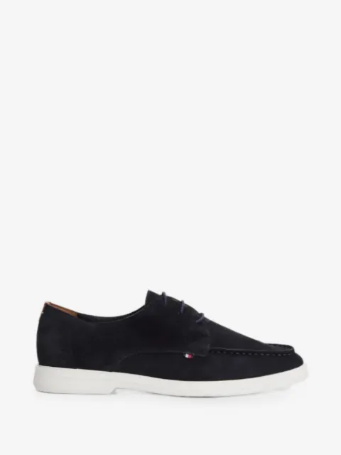Tommy Hilfiger Moc Toe suede lace-up Derby shoes