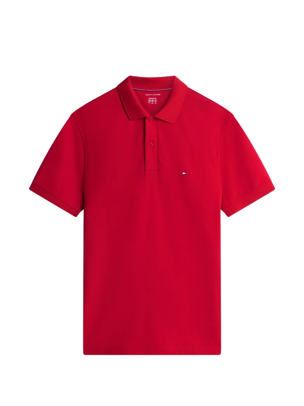 Tommy Hilfiger Performance Pique polo shirt - Rosso