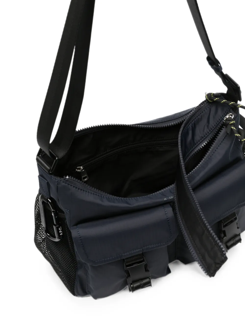 A.P.C. Crossbodytas met gesp Blauw
