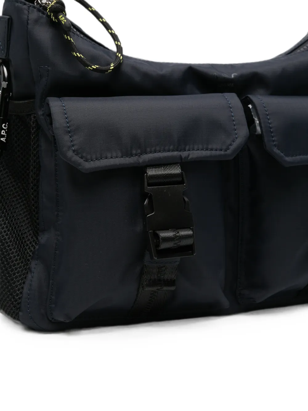 A.P.C. Crossbodytas met gesp Blauw