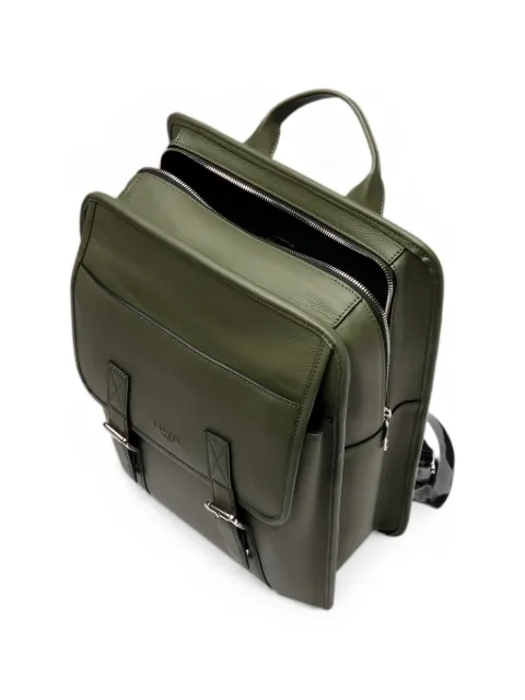 Lancel Mistral buckle-fastening leather backpack