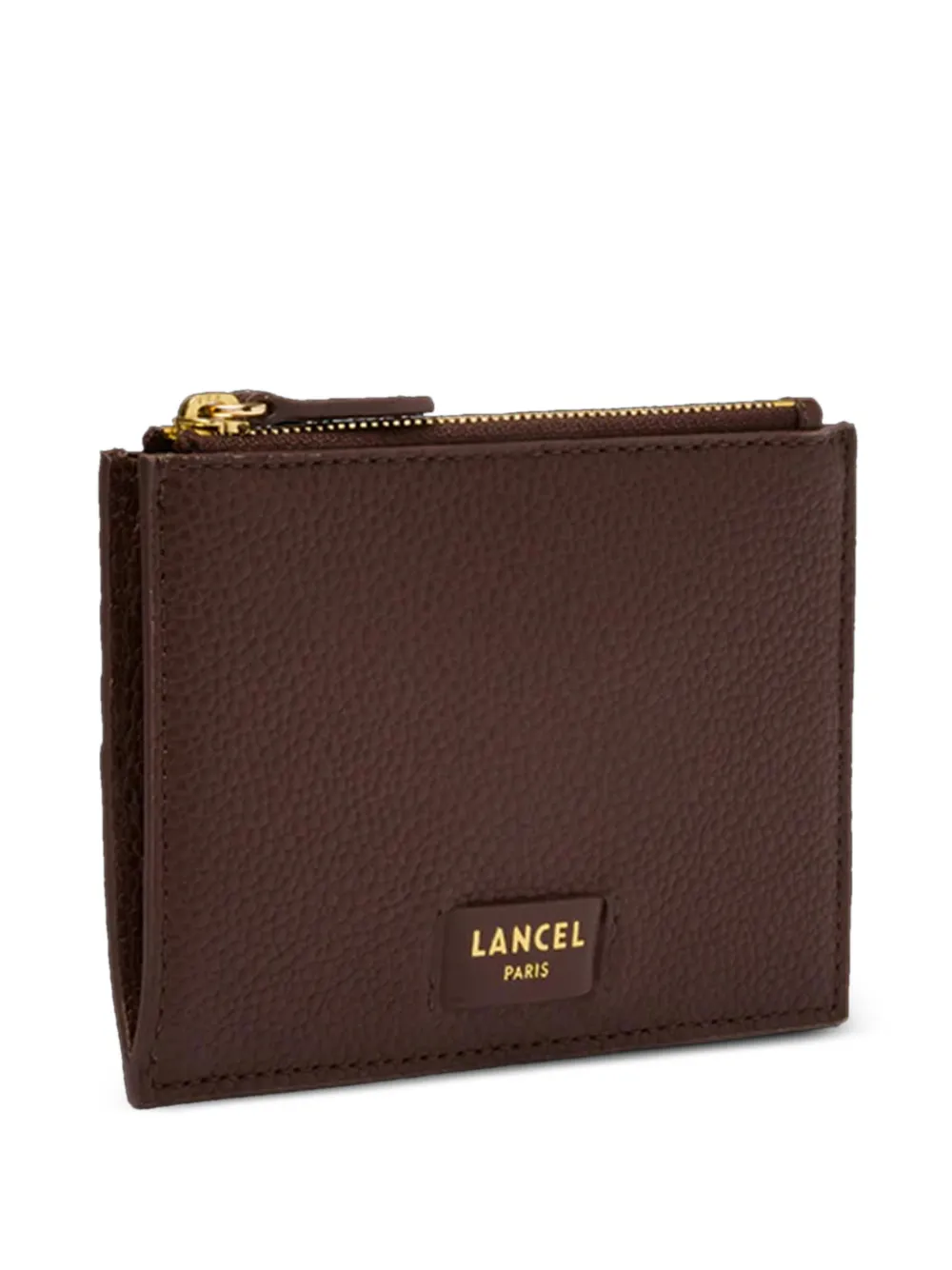 Lancel L Ninon pasjeshouder van bewerkt leer Bruin