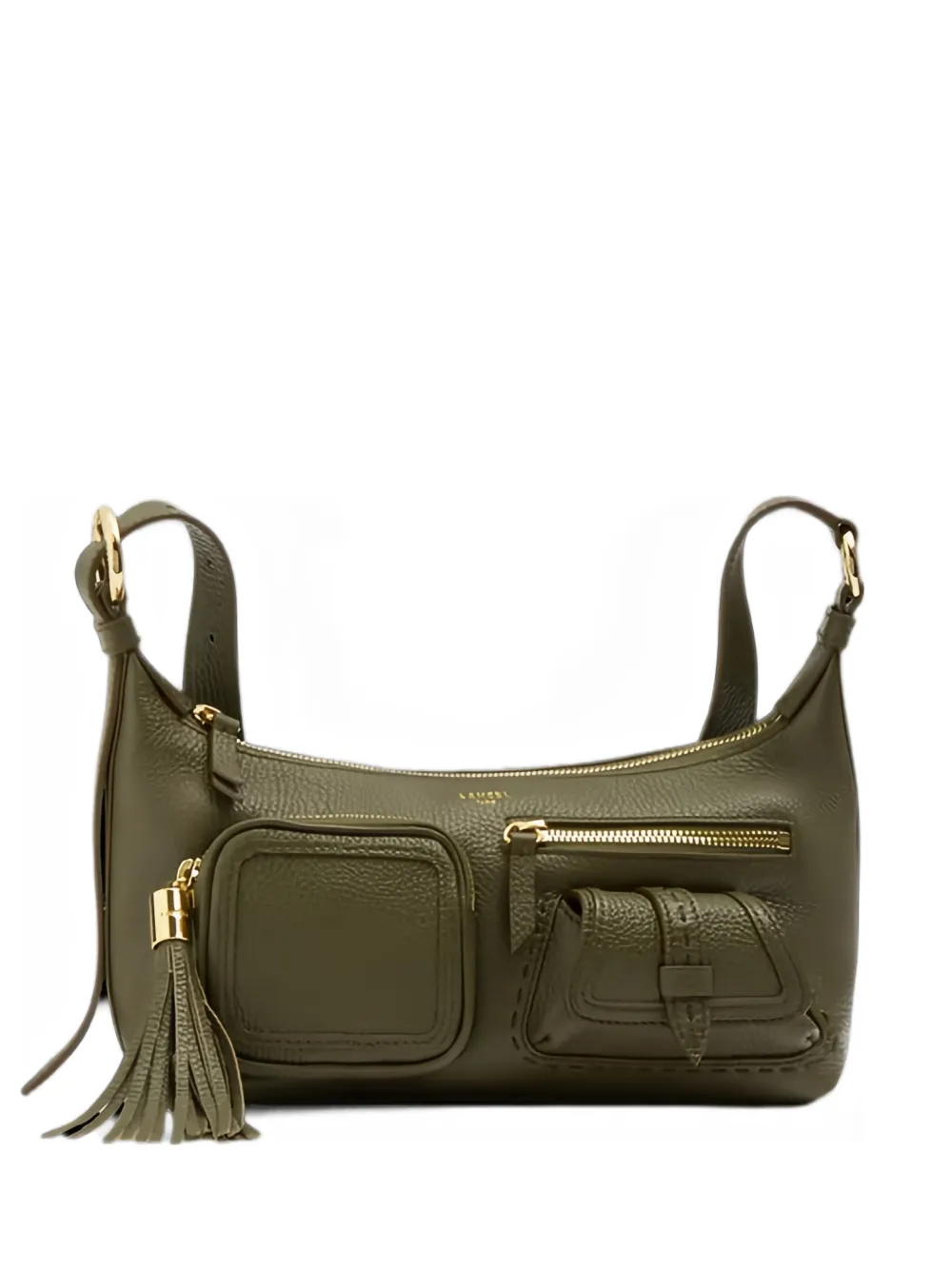 Lancel tassel-detail leather shoulder bag · OS