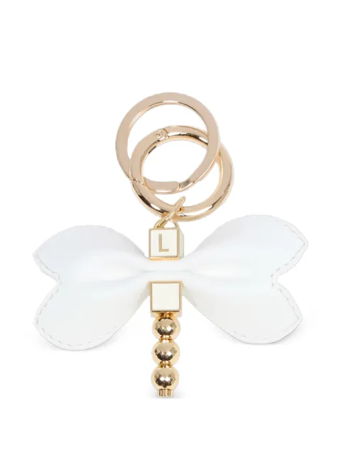 Lancel dragonfly-motif keyring