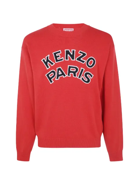 Kenzo logo-embroidered sweatshirt