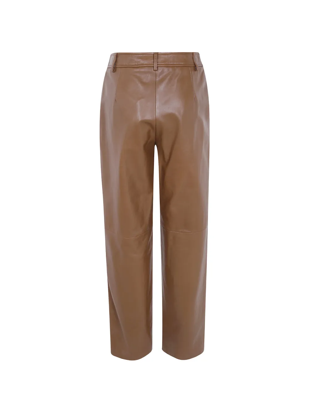 Max Mara Broek met riemlussen Bruin