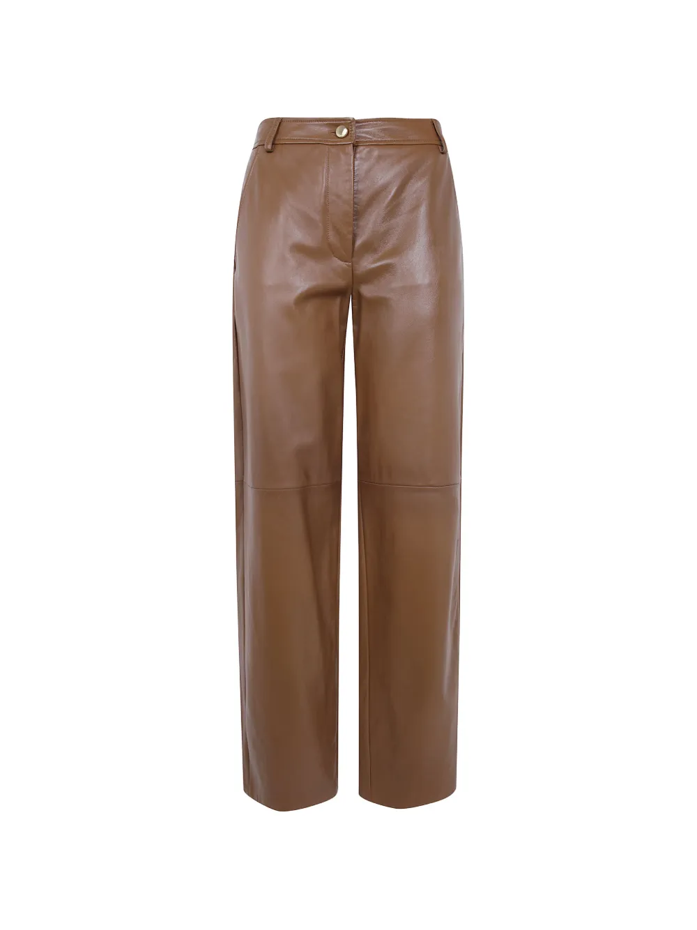 Max Mara belt-loops trousers - Marrone