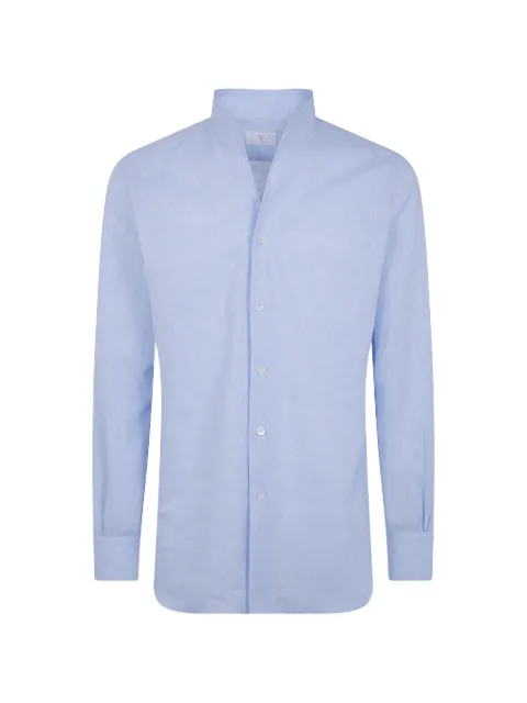 Mazzarelli mandarin-collar long-sleeves shirt