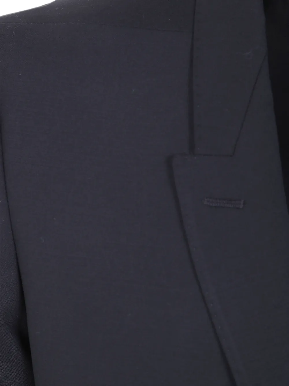 Rick Owens Blazer met enkele rij knopen Zwart