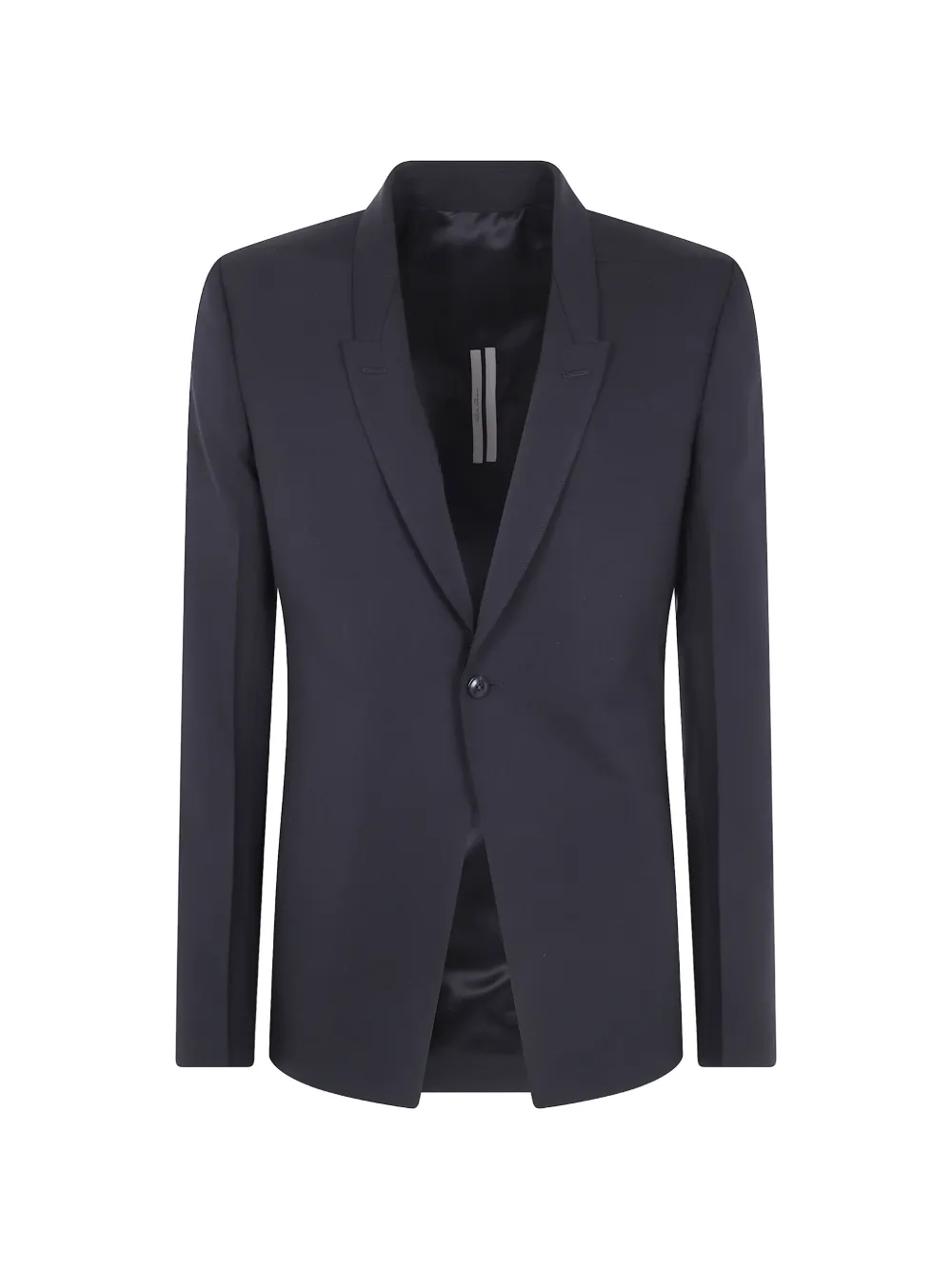 Rick Owens single-breasted blazer - Schwarz