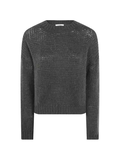Nuur open-knit round-neck sweater