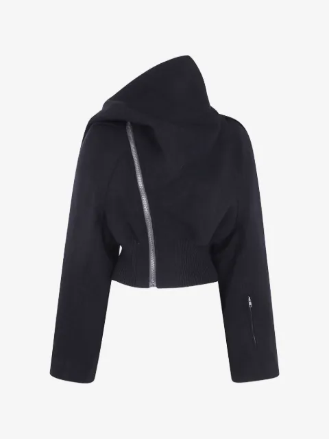 Rick Owens asymmetric-zip jacket
