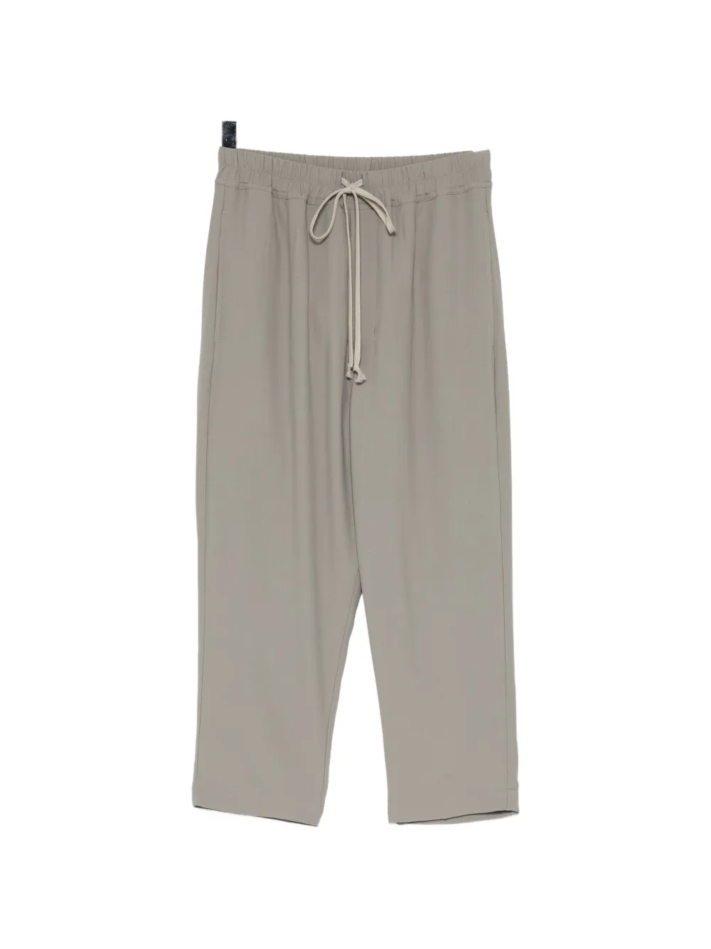 Rick Owens drawstring cropped trousers - Grigio