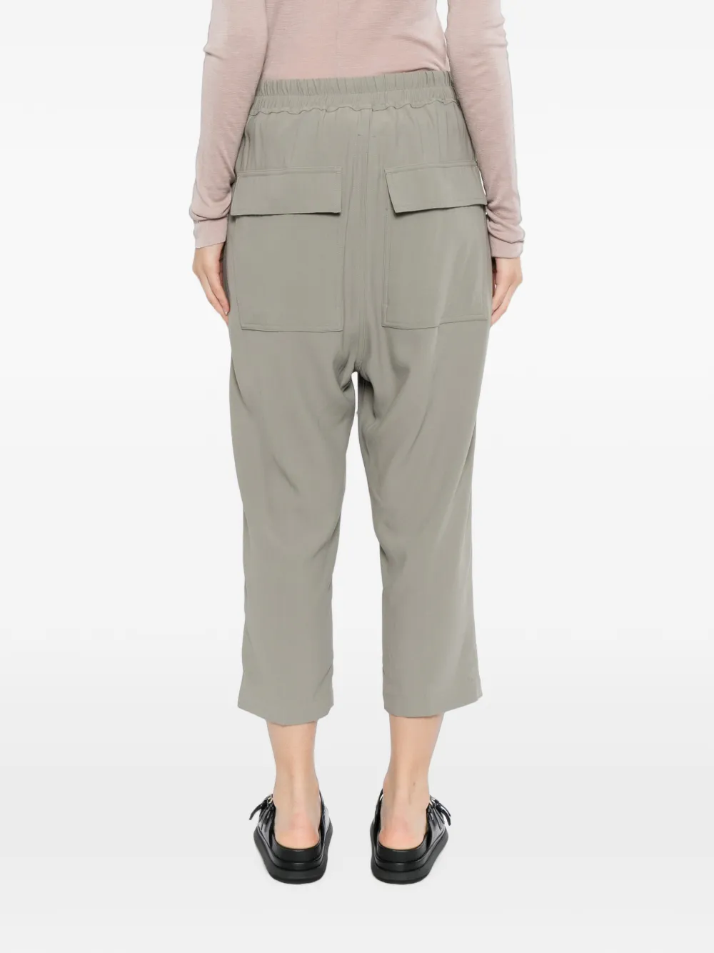 Rick Owens Broek met trekkoord Grijs