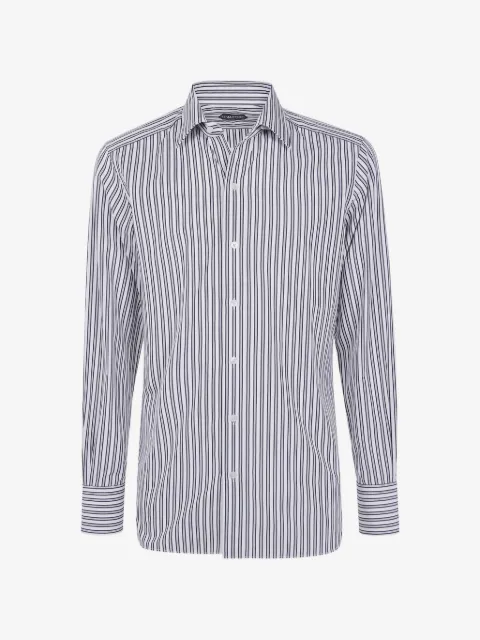 TOM FORD camisa con rayas estampadas