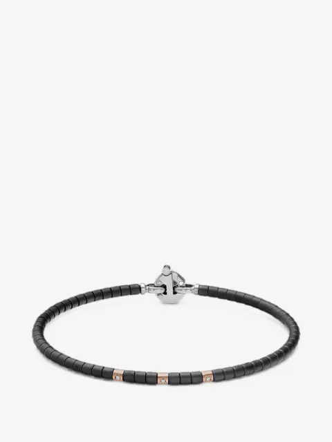 Barakà Cyborg diamond beaded bracelet