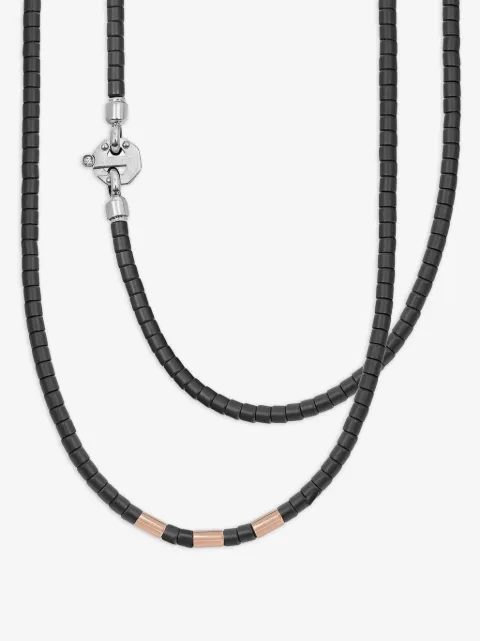 Barakà diamond and ceramic beaded bracelet