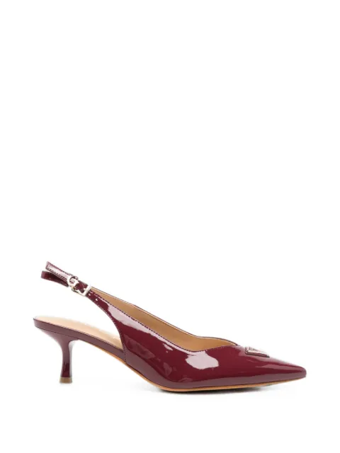 GUESS USA logo-plaque slingback pumps